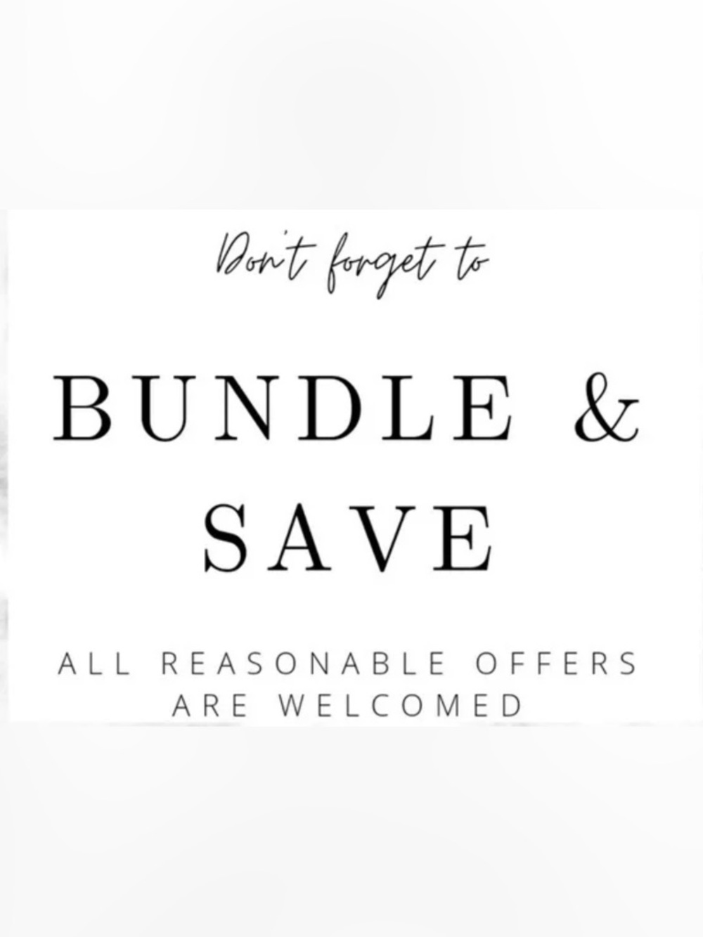 Bundle & Save!